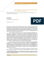 Las Prácticas Psicopedagógicas Ante Los Desafíos Educativos de Las Nuevas Infancias y Nuevas Juventudes