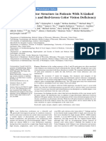 Cone Photoreceptor Structure in Patients With X-Linked Cone Dysfunction and Red-Green Color Vision Deficiency