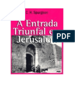 A Entrada Triunfal em Jerusalem