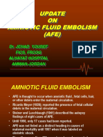 Amniotic Fluid Embolism