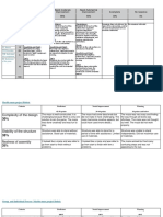 Marble Maze Project Plan Rubrics