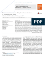 International Journal of Rock Mechanics & Mining Sciences: Akbar Salemi, Morteza Esmaeili, Farhang Sereshki