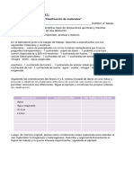 Guía de Laboratorio N°1: "Clasificación de Materiales"