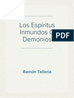 Los Espíritus Inmundos O Demonios