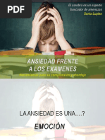 Ansiedad Frente A Los Examenes