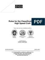 Rules For The Classification of High Speed Craft - BV LG RINA - 2002 PDF