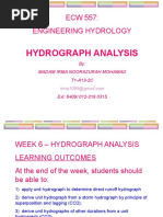 Hydrograph Analysis