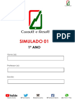 Simulado I - 1º Ano (Blog Do Prof. Adonis)