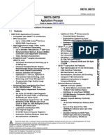 1 DM3730, DM3725 Applications Processor