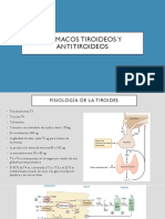 Farmacos Tiroideos y Antitiroideos
