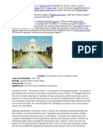 Tɑ DƷ MƏ Hɑ L/ Hindi Urdu Mausoleum Agra India Mughal Emperor Shah Jahan Mumtaz Mahal Mughal Architecture Persian Islamic Indian Unesco World Heritage Site Domed Marble