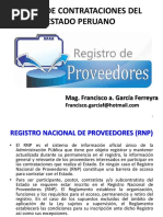 Registro de Proveedores