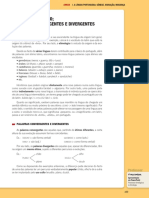 Ficha03 - Etimologia - Palavras Convergentes e Divergentes