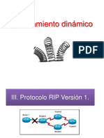 III. Protocolo RIP Versión 1