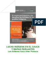 Luis Vasco - Lucha Indígena en El Cauca y Mapas Parlantes