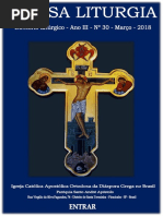 Diretório Litúrgico - Ortodoxia em Casa - Nossa Liturgia - Março - 2018