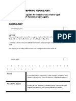 Shipping Glossary of Terms - MSC