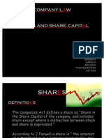 Share Capital Presentation