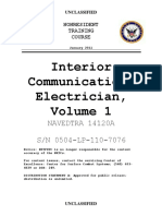 Interior Communications Electrician, Volume 1