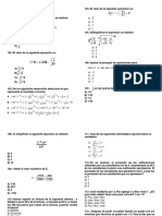 Examen Matematicas Unam 3