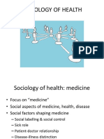 Sociology of Health