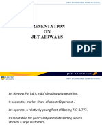 Presentation ON Jet Airways