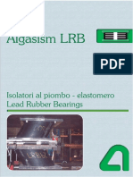 Algasism LRB: Isolatori Al Piombo - Elastomero Lead Rubber Bearings