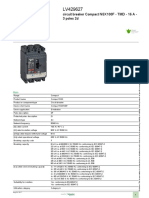 Product Data Sheet: Circuit Breaker Compact NSX100F - TMD - 16 A - 3 Poles 2d