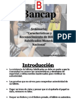 Seminario Detección Moneda Falsa Nacional