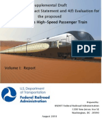 Supplemental DEIS For DesertXpress High-Speed Train