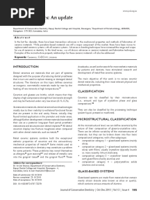 2010 - Dental Ceramics - Shenoy & Shenoy