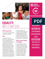 ENGLISH Why It Matters Goal 10 Equality