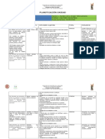 PLANIFICACIÓN Matemática - Unidad 0.0 Reforzamiento