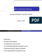 Geometric Constraint Solving