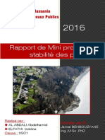 Mini Projet Stabilite de Pente