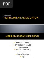 Herramientas de Union