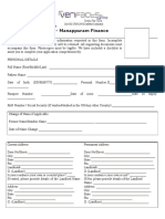 Candidate Declaration Form (CDF) For Manappuram Finance Ltd.