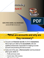 Financial Accounting: Sir Syed Adeel Ali Bukhari