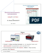 3 - Analog DC & AC Meters