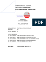 Machine Design Project Report UNITEN