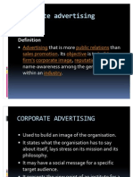 Corporate Advertising