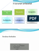 Contoh Turunan Arilasetat: Diklofenak Na Ibu Profen