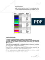 Colores Hexádecimales