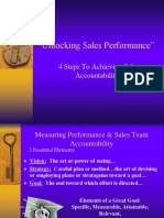 "Unlocking Sales Performance": 4 Steps To Achieving Sales Accountability