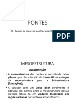 Aula 13 - Cálculo de Pilares de Pontes e Aparelhos de Apoio