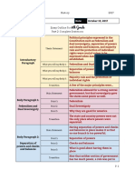 Yossi Moff - Essay Outline - PT 2 - 8th Grade