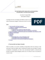 Ensino de Português Como Língua Não Materna