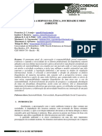 Artigo - A Engenharia A Serviço Da Etica, Sociedade e Meio Ambiente