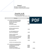 Group 4: Cash Flow Statement