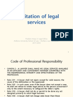 Solicitation of Legal Services